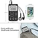 Personal AM FM Pocket Radio, BQYPOWER Portable Mini Digital Tuning Walkman Radio with Rechargeable Battery and Earphone for Walk/Jogging/Gym/Camping