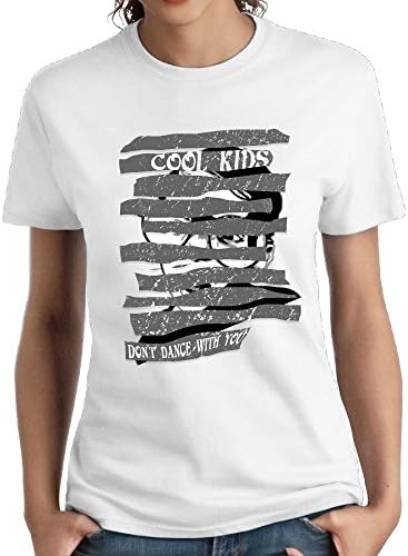 VVTV56E Cool Kids Don't Dance With You Women's Fashion Designed Short Sleeve T Shirt 100 Cotton