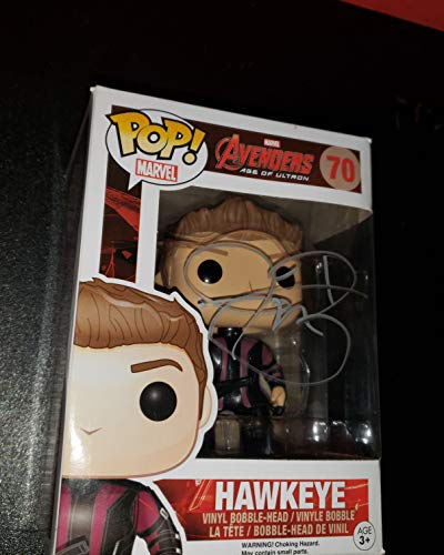 2 JEREMY+RENNER+Autographed+Hawkeye+AVENGERS