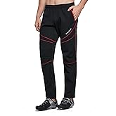 baleaf Men's Fleece Pants Winter Cycling Pants Mountain Bike Clothing Thermal Cold Weather Running Gear