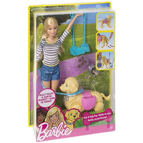 Barbie Walk & Potty Pup Playset - Import It All