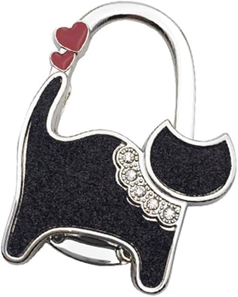 Amazon Rocomoco バッグハンガー テーブルフック バッグフック バッグホルダー かばん掛け ネコ かわいい おしゃれ オフィス レストラン 机 簡単便利 フック オンライン通販