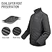 OutdoorMaster Men's 3-in-1 Ski Jacket - Winter Jacket Set with Fleece Liner Jacket & Hooded Waterproof Shell - for Men (Desert,M)