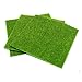 HUELE 3 PCSLife-like Fairy Artificial Grass Lawn 12''x 12'' Miniature Ornament Garden Dollhouse