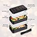 Japanese Insulated Containers Bento Box - All-In-One With Microwave Safe Leakproof Bento Lunch Box Stackable 2 Tier Lunch Box Containers with Utensils, Divider and Sealing Strap
