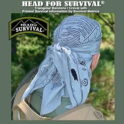 Head for Survival® Triangular Bandana/Cravat with