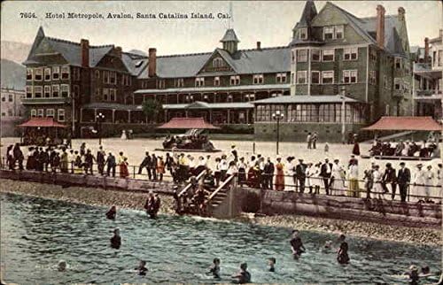 Hotel Metropole Avalon Santa Catalina Island California Ca Original Vintage Postcard At Amazon S Entertainment Collectibles Store