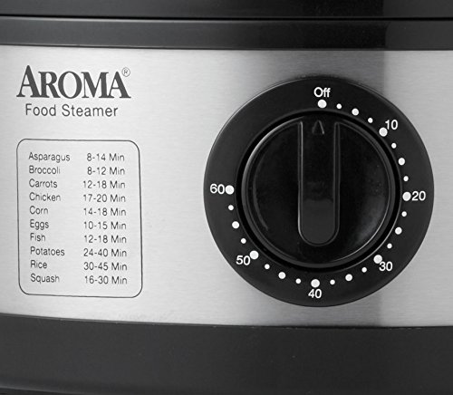 4 Aroma+Housewares+5+Quart+Steamer+Stainless