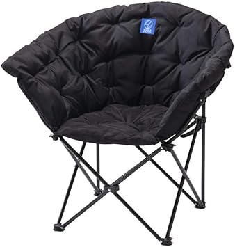 Amazon ホールアース ホールアース 椅子 おしゃれ オフィス チェア 在宅ワーク 折りたたみ キャンプ アウトドア コンパクト クラムチェア We23dc35 Blk ブラック ｆｆ Men S Lady S Whole Earth スポーツ アウトドア