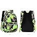 Yvechus School Backpack Casual Daypack Travel Outdoor Camouflage Backpack Christmas Presents for Boys and Girls (Camo green)