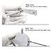 Lysed Bed Light - Flexible Wall Mount Reading Lamp with Switch and Plug in Cord (3W, Warm White)