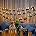 GreenClick 40 LED Photo Clips String Lights, Photo Clips Holder 7.2 Feet, Warm White, Battery Powered, 8 Modes Remote Bedroom Christmas Decoration for Hanging Photos Pictures Cards etc.