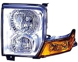 Jeep Commander Replacement Headlight Assembly Halogen - Driver Side