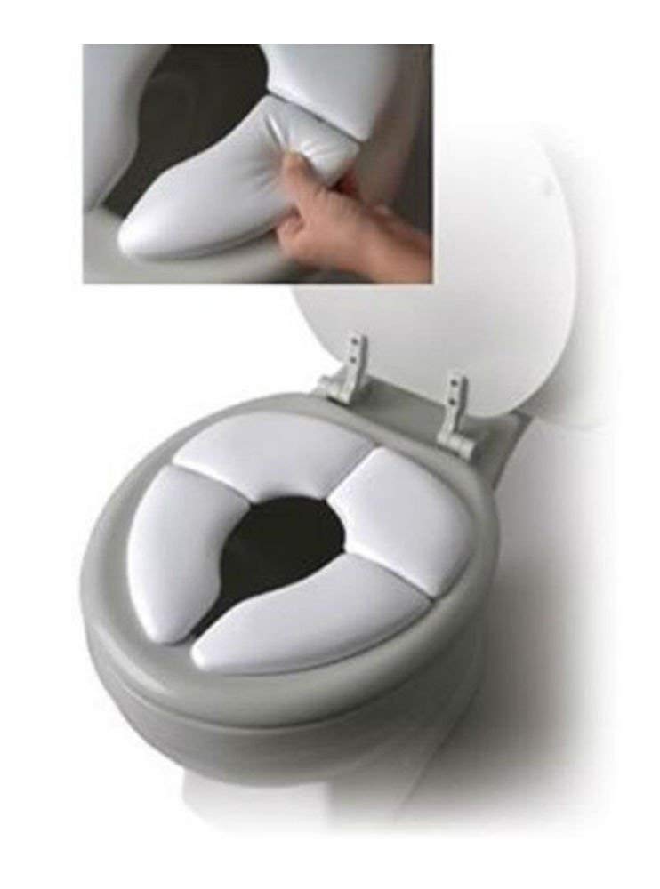 Cushie Traveler Toilet Training Seat, White