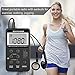 Personal AM FM Pocket Radio, BQYPOWER Portable Mini Digital Tuning Walkman Radio with Rechargeable Battery and Earphone for Walk/Jogging/Gym/Camping
