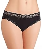 DKNY Downtown Cotton Bikini Black Small