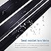 MoKo Sports Running Belt, Outdoor Dual Pouch Sweatproof Reflective Waist Pack, Fitness Workout Belt Fanny Pack Compatible with iPhone X, 8/7/6S Plus, Galaxy S9/S8 Plus, S7 Edge, Note 9/8, - Black