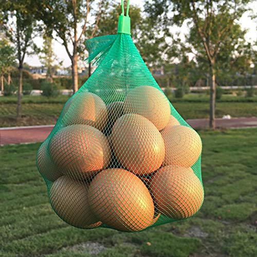 100 Pcs Fruit and Vegetable Packaging Net Food Packaging Seafood Boil Bags Plastic Mesh Produce