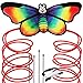 AGREATLIFE Rainbow Butterfly Kite for Kids - Giant Wide