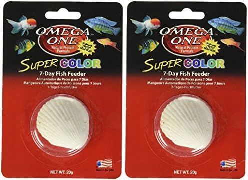 Amazon Com Omega One Super Color 7 Day Vacation Fish Feeders 2