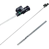 Car Transmission Fluid Dipstick, 2.5L CVT Automatic Transmission Oil Level Indicator Dip Gauge Replacement OEM#31086-JA00A, Fits for Most Cars
