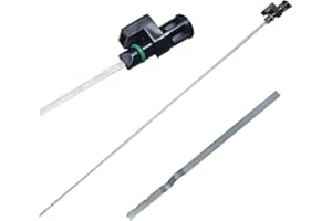 BDZMC Car Transmission Fluid Dipstick, 2.5L CVT Automatic Transmission Oil Level Indicator Dip Gauge Replacement OEM#31086-JA00A, Fits for Most Cars