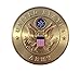United States Army Military Metal Auto Decal Emblem, 2 Inch