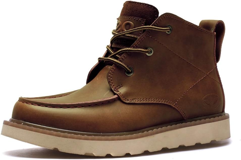 Giles Jones Combat Boots Men Fashion Comfort Anti-Skid Cushioning Motorcycle Boots