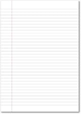 Hamelin A4 Exercise Books 48 Pages Light Blue Pack of 10 8 mm Rule Margin view 4