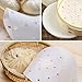 100PCS Air Fryer Liners, Geengle 9 inch Perforated Parchment Bamboo Steamer Paper Liners, Premium Steaming Papers, Non-stick Steamer Mat, Perfect for 5.3 & 5.8 QT Air Fryers, Baking, Cooking