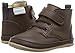 Robeez Boys' Nick Boot Crib Shoe, Nick Espresso, 12-18 Months M US Infant