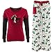 Lazy One Juniors Christmas Pajama Set Moosletoe
