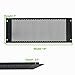 Navepoint 4U Blank Rack Mount Panel Spacer with Venting for 19-Inch Server Network Rack Enclosure Or Cabinet Black