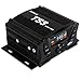 GoHawk TS3-Q Gen.2 Motorcycle Weatherproof Bluetooth Speakers 7/8-1 in. Handlebar Mount MP3 Music Player Sound Audio Stereo Amplifier System ATV UTV w/AUX in, USB, Micro SD, FM Radio, 4-Speaker