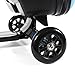 NOPTEG 20 inch Scooter Suitcase Ride-on Travel Trolley Luggage for Travel, School and Business (Blue)