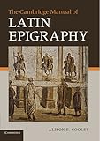 Image de The Cambridge Manual of Latin Epigraphy