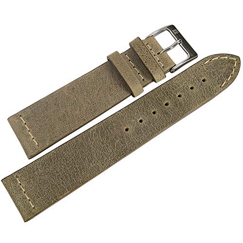 ColaReb 18mm Venezia Swamp Leather Watch Strap