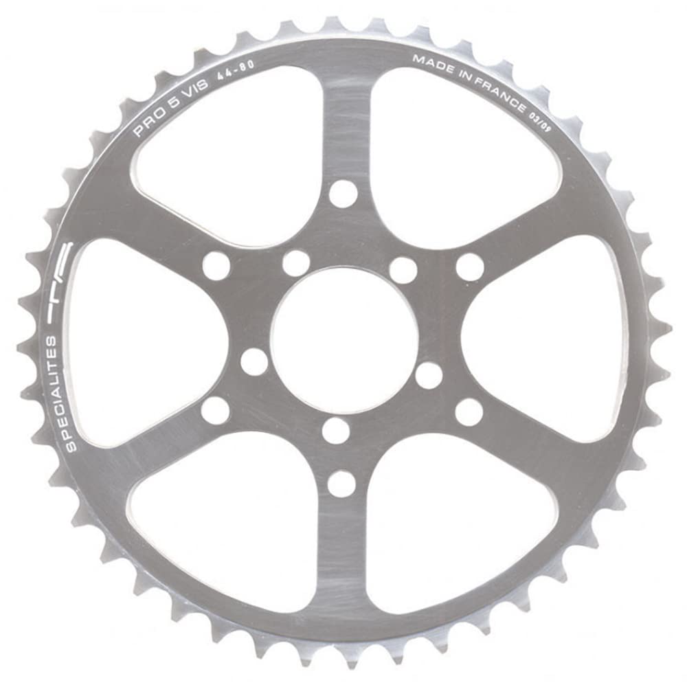 Spécialités TA Cyclotourist Pro 5 Vis Chainring, Silver, Outer 52t