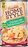 Campbell's Homestyle Healthy Request Soup, Chicken with Whole Grain Pasta, 18.6 Ounce (Pack of 12)