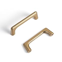 Goo-Ki Champagne Bronze Cabinet Pulls with 3'' Hole