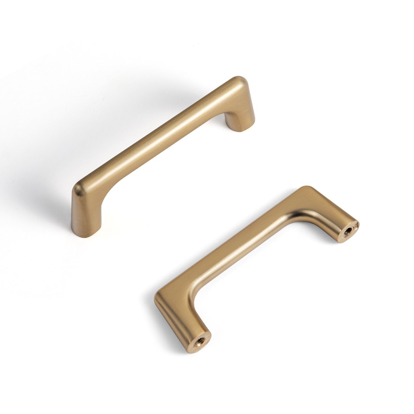 Goo-Ki Champagne Bronze Cabinet Pulls with 3'' Hole