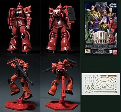 Amazon Com Mobile Suit Gundam The Origin Red Comet Hg 1 144 Char Amazon Com Mobile Suit Gundam The Origin Red Comet Hg 1 144 Char