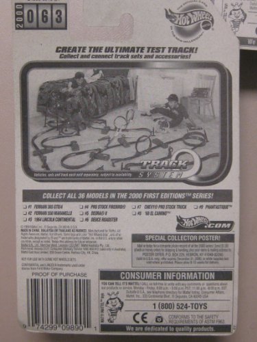 Hotwheels 1964 Lincoln Continental-2000-063 1st Editions #3 of 36