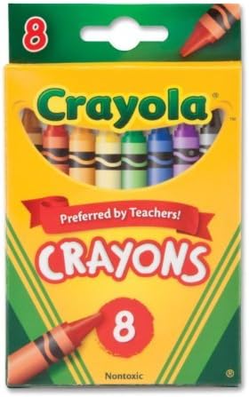 Crayola Crayons, 8 count (52-3008) Size: 1