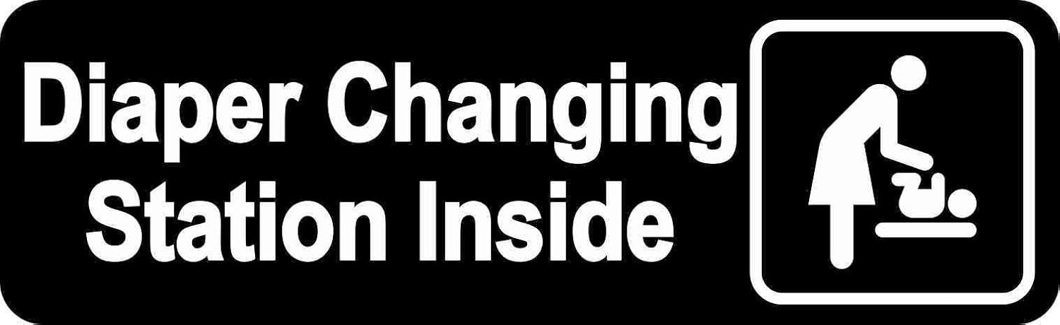Best baby changing table sign