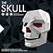 The Skull: A Charismatic Press-Out Mask for Parties, Festivals & Everyday Wear