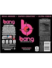 VPX Bang Power Punch- 12 latas por estuche – 16 onzas Cans