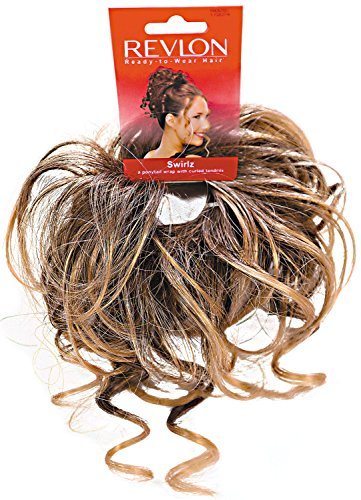 Revlon elasticized ponytail swirlz hairpiece frosted