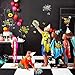 Superhero Capes Masks for Kids with Stickers Girls Halloween Dress Up Party Favors
