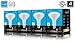 Hyperikon BR40 LED Bulb Dimmable, 15W (100W Equivalent), 1360lm, 5000K (Crystal White Glow), CRI 90+, Wide Flood Bulb, Medium Base (E26), UL & ENERGY STAR - Great for Office, Security Lights (4 Pack)